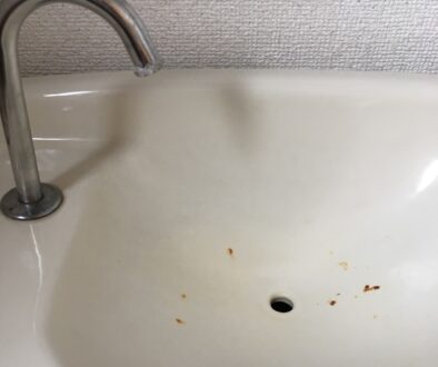 トイレの水垢撃退には・・ トイレの水垢撃退には・・